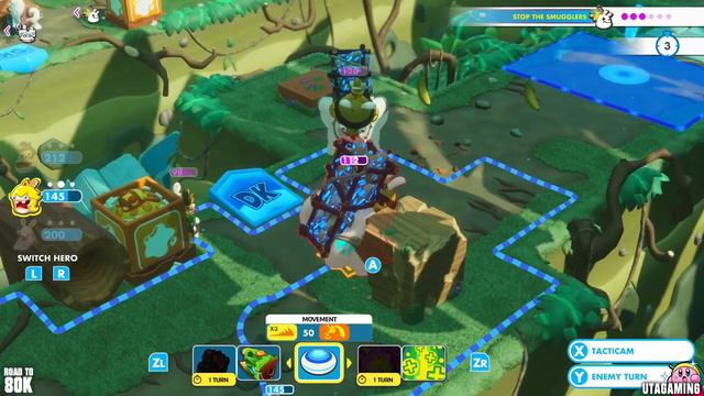 Mario + Rabbids Donkey Kong Adventure - 100% Walkthrough Part 4: Rabbid Kong's Jungle смотреть онлайн