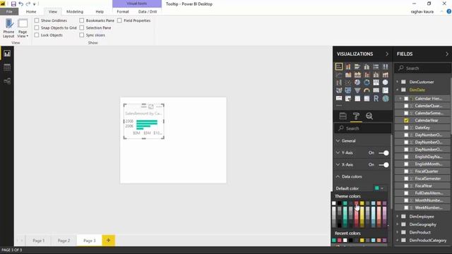 Tooltips PowerBI смотреть онлайн