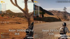 Сборка ПК Xeon 1650 vs 2650v2 где больше FPS?