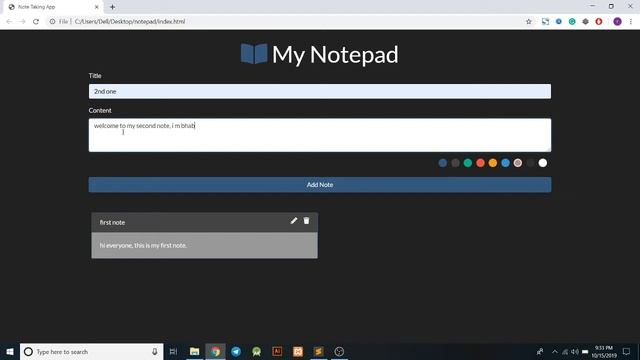 Notepad In JavaScript With Source Code | Source Code & Projects смотреть онлайн