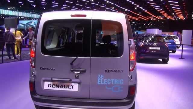 Renault Kangoo Z E Combi Van 2019 Exterior and Interior смотреть онлайн