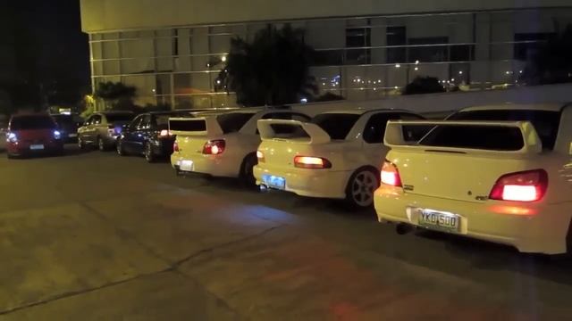 Subaru Impreza Launch Control - Anti Lag Flames смотреть онлайн