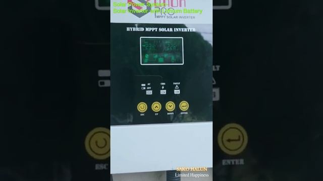 Solar Power System-Solar Inverter and Lithium Battery смотреть онлайн