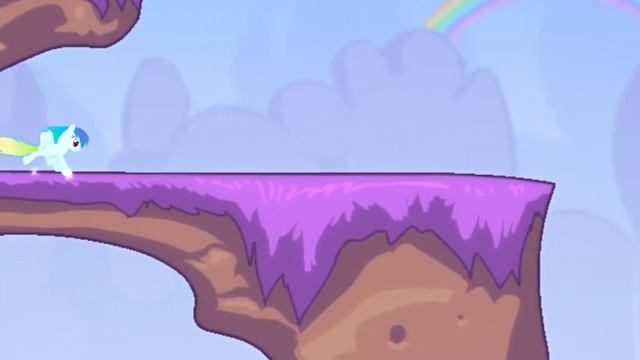 Rainbow Pony Dash Game Online by GAMES PLANET смотреть онлайн