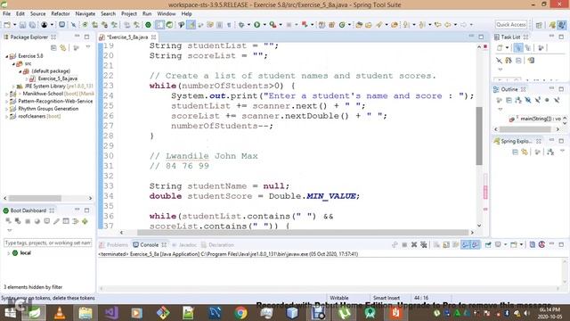 Introduction To Java Programming Exercise 5 8a смотреть онлайн