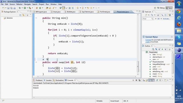 Sıfırdan Java 21 Maksimum, Minimum ve Swap смотреть онлайн