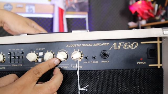 UNBOXING Ampli Gitar Gitar Akustik Cort AF 60 - Filosofi Gitar