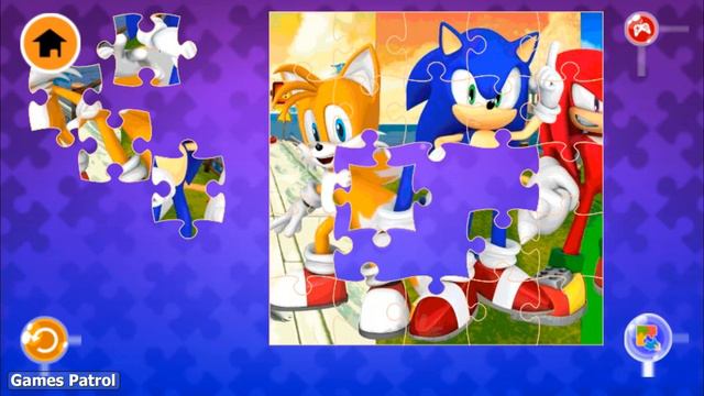 New Sonic Jigsaw Puzzle смотреть онлайн