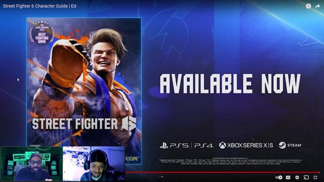Reacting to the Street Fighter 6 Ed Character Guide! смотреть онлайн