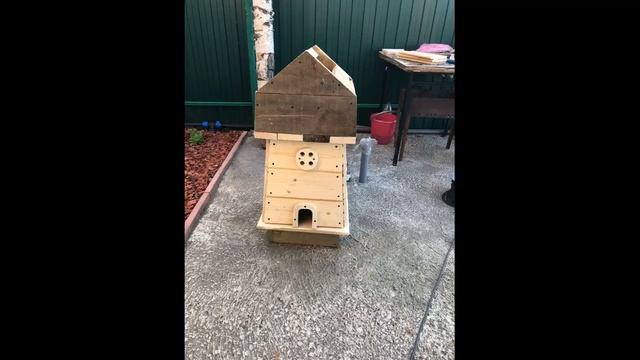 Декоративная мельница на даче своими руками смотреть онлайн