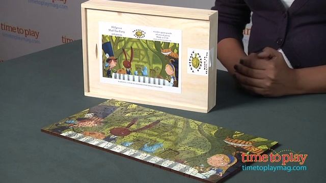 Justin Hillgrove Mad Tea Party Wooden Jigsaw Puzzle from Artifact Puzzles смотреть онлайн