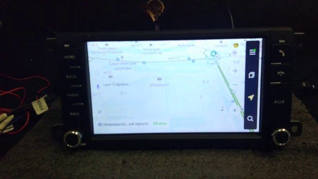 Оптимальный Яндекс.Навигатор для штатной магнитолы УАЗ Патриот - версия 3.85 смотреть онлайн