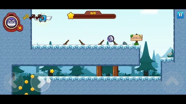 Bouncy Ball - Red Ball gameplay - Boss Fight - Part 3 (Android,ios) смотреть онлайн