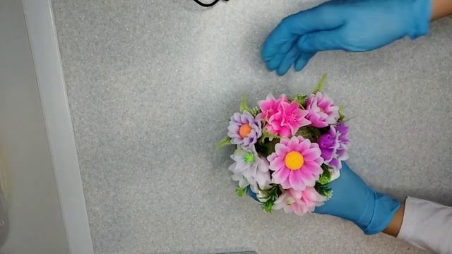 ?Летний букет из мыла/? СБОРКА БУКЕТА?/ Мастер класс/Мыловарение? смотреть онлайн