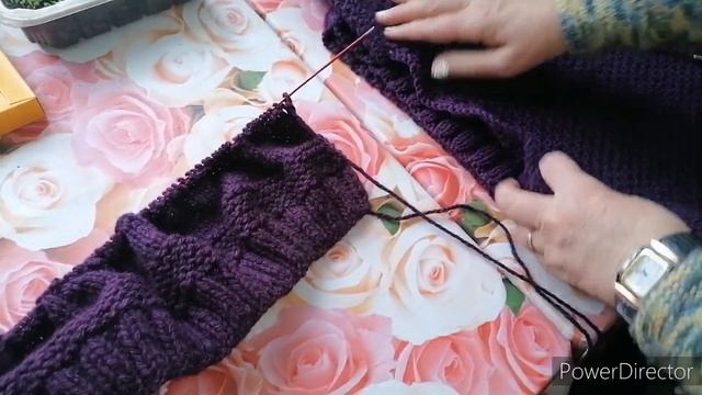 Кардиган из кавказской пряжи! Как смотрится на маме. Продвижения процессов смотреть онлайн