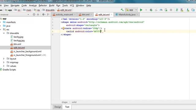 Android studio botão e caixa de texto desenhados part 2 смотреть онлайн