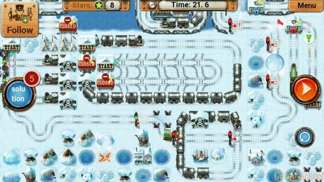Train Maze Track Unstoppable Games | Rail Maze 2 | Android Gameplay #349 смотреть онлайн