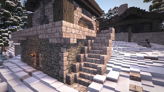 Как построить ДОМ в майнкрафт - Карта для AMVS смотреть онлайн