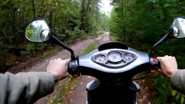 Покатушки на скутере #9 В поисках заброшенных детских дач Горэнерго смотреть онлайн