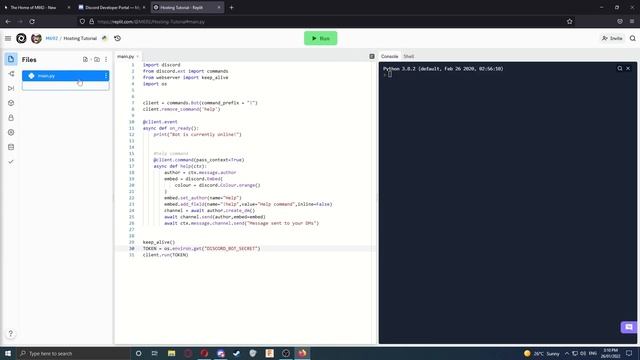 How To Host 24/7 Free Discord.PY Bot [2022 Updated Method - ENV Updated] смотреть онлайн