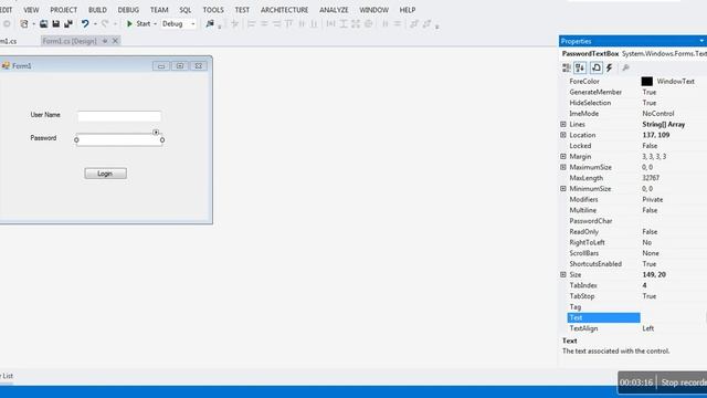 Session No 3 How to protect the Password Text Box смотреть онлайн
