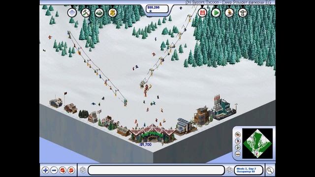 Ski Resort Tycoon   Deep Powder Gameplay EG