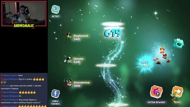Прохождение Rayman Adventures - Часть 3. Открываю новые яйца смотреть онлайн
