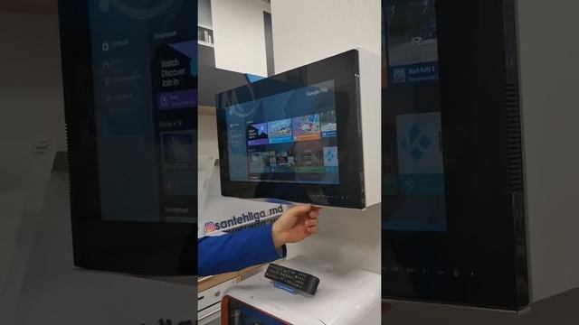 Обзор встраиваемого телевизора для кухни SMART TV 22A12S-B. смотреть онлайн