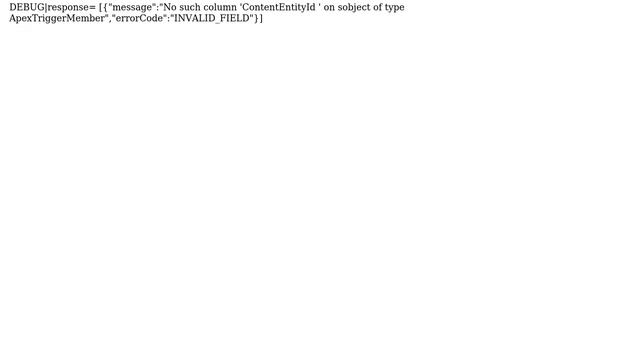 Salesforce: Tooling API - Invalid field issue смотреть онлайн