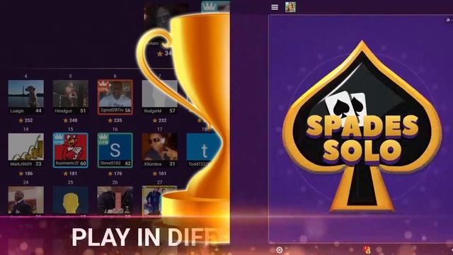 VIP Spades - Online Card Game смотреть онлайн