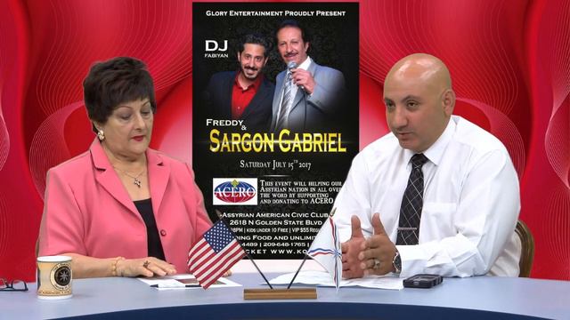 RED ENTERTAINMENT interview with Assyrian American Civic club смотреть онлайн