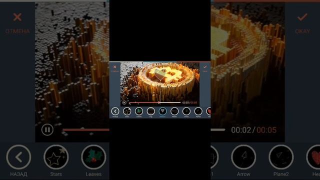 Как создать видео из слайдов в программе FilmoraGo смотреть онлайн