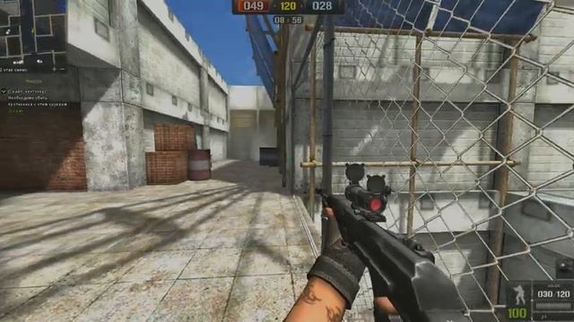 Весёлые похождения Nikitoss007 в Point Blank часть 27 Карта Огневой рубеж! смотреть онлайн