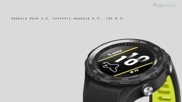 Huawei Watch 2 (2018) With 4G ESIM Support