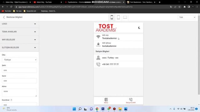 Ücretsiz QR Kod Menü Oluşturma 2023 смотреть онлайн