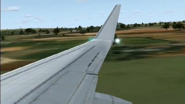 Flight Simulator X FSX Acceleration - Boeing 737-800 Landing смотреть онлайн