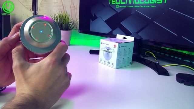 Huawei AM08 Sphere Bluetooth Speaker Unboxing & Review смотреть онлайн
