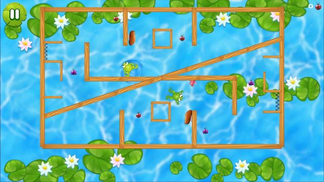 Frog Swim Race! смотреть онлайн