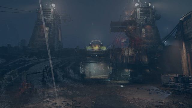 [STARFIELD] AKILA City - Ambience - RAIN at NIGHT смотреть онлайн