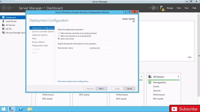 Part 4- Domain Controller Installation- Active Directory Telugu- how to install domain controller ? смотреть онлайн