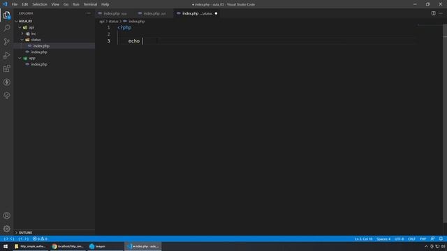 API PHP #041 DESENVOLVIMENTO DA ESTRUTURA DA API E APP CONSUMIDORA смотреть онлайн