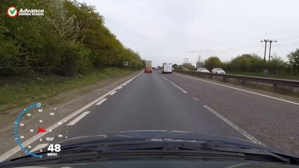 Joining Dual Carriageways From A Slip Road | Learn to drive: Intermediate Skills