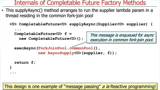 Advanced Java CompletableFuture Features: Factory Method Internals смотреть онлайн