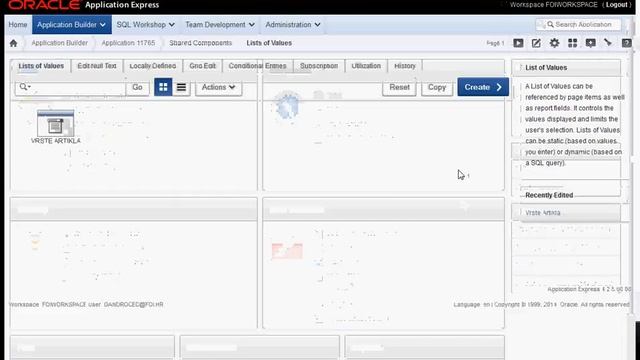 Oracle Apex (V3) - List of Values and Master-Detail смотреть онлайн