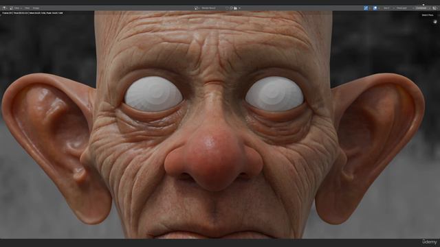 Creating a Hero Weapon for Games - Часть 23 - Adding details in between the Wrinkles смотреть онлайн