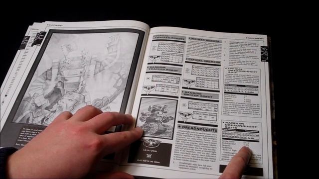 Warhammer 40k 1st Edition Rulebook Review "Rogue Trader" by Games Workshop смотреть онлайн