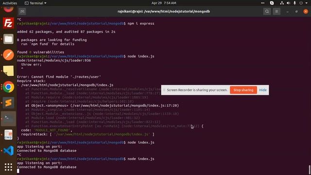 MongoDB Tutorial in Hindi #18 How to Update Data into MongoDB Using Mongoose смотреть онлайн