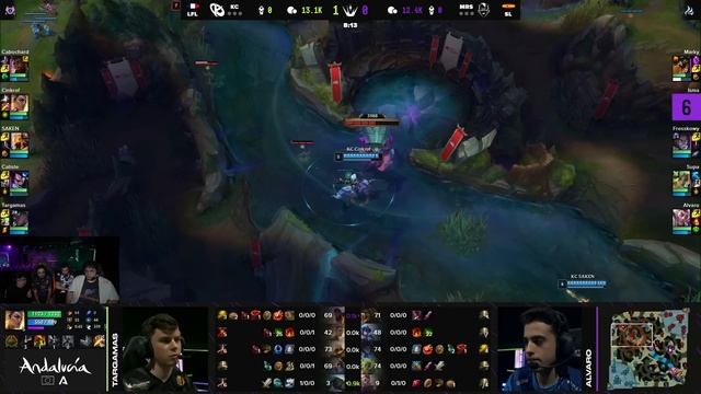 KARMINE CORP vs MOVISTAR RIDERS - DÉBUT DE LA FINALE DES EMEA MASTERS [Game 1] смотреть онлайн
