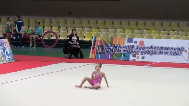 Вилкова Мария, мяч. Командное Первенство Москвы. 28.03.13 смотреть онлайн