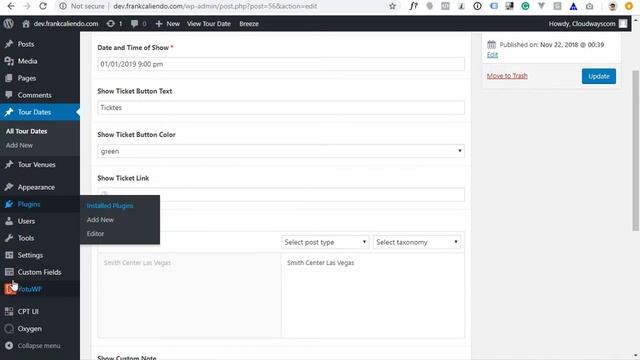 12. Creating a Wordpress Plugin & Function to Access Related Custom Post Type Data in Oxygen Builde смотреть онлайн